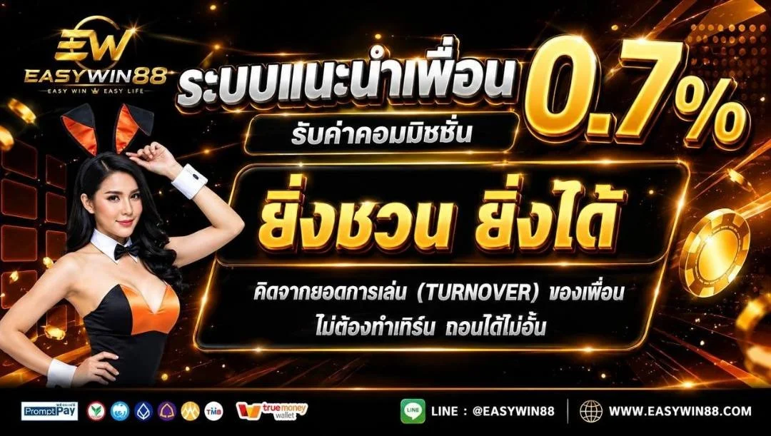 หน้าจอสมัครสมาชิก EASYWIN88 ขั้นตอนละเอียด